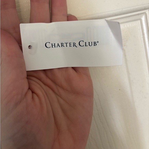 NWT Charter Club Quilted White Hooded Vest - Picture 4 of 7